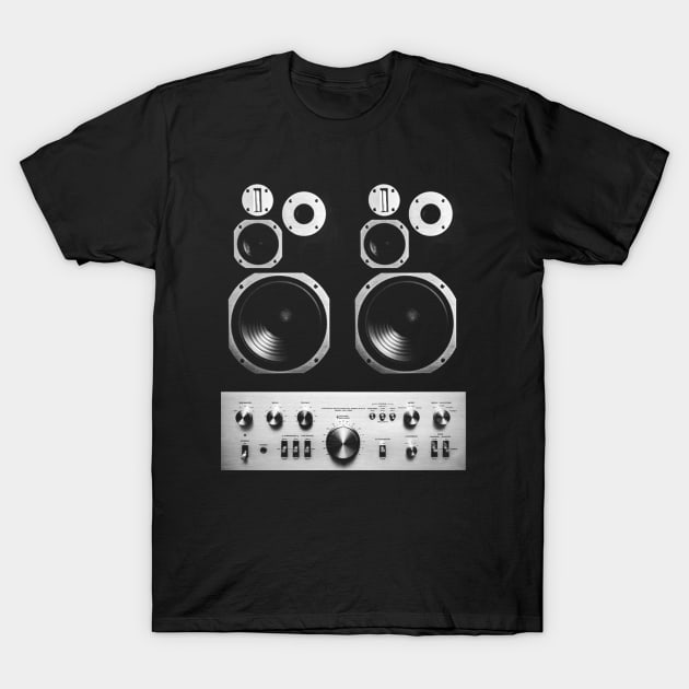 Hifi face T-Shirt by bulografik